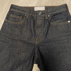 Everlane Super Straight Jean Dark Indigo sz 25